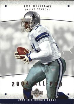 2005 Upper Deck Rookie Debut - All-Pros #AP-30 Roy Williams Front