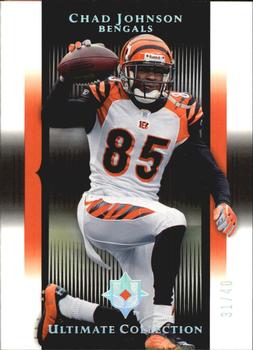 2005 Upper Deck Ultimate Collection - Gold #23 Chad Johnson Front