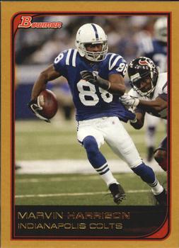 2006 Bowman - Gold #72 Marvin Harrison Front