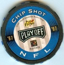 1997 Playoff Absolute Beginnings - Chip Shots Black #23 Anthony Johnson Back