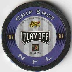 1997 Playoff Absolute Beginnings - Chip Shots Black #14 Reidel Anthony Back
