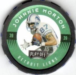 1997 Playoff Absolute Beginnings - Chip Shots Black #39 Johnnie Morton Front