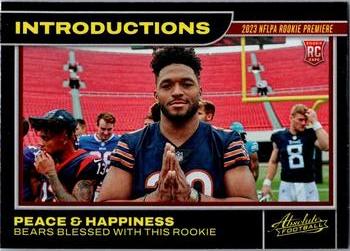 2023 Panini Absolute - Introductions #8 Peace & Happiness Front