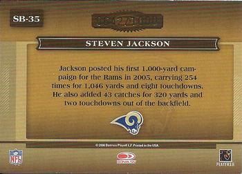 2006 Donruss Classics - Sunday's Best Bronze #SB-35 Steven Jackson Back