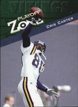 1997 Playoff Zone #12 Cris Carter Front