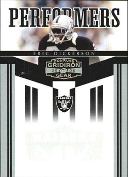 2006 Donruss Gridiron Gear - Performers HoloGold #PR-15 Eric Dickerson Front