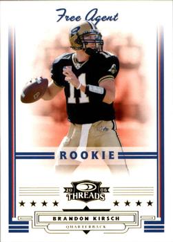 2006 Donruss Threads - Retail Rookies #157 Brandon Kirsch Front