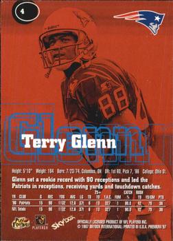 1997 SkyBox Premium #4 Terry Glenn Back