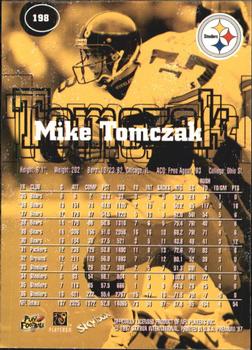 1997 SkyBox Premium #198 Mike Tomczak Back