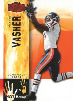 2006 Flair Showcase - Hot Hands #HH17 Nathan Vasher Front
