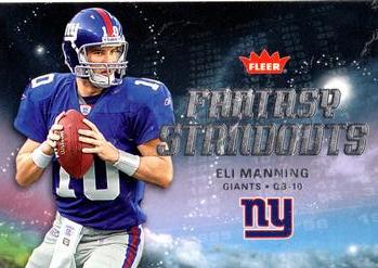 2006 Fleer - Fantasy Standouts #FS-EM Eli Manning  Front
