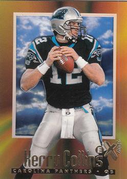 1997 SkyBox E-X2000 #4 Kerry Collins Front
