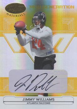 2006 Leaf Certified Materials - Mirror Gold Signatures #193 Jimmy Williams Front