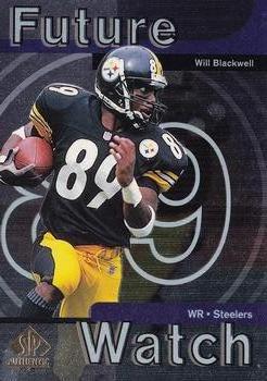 1997 SP Authentic #27 Will Blackwell Front