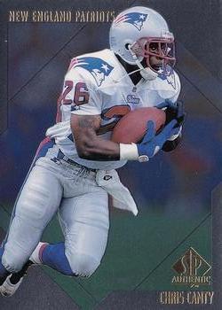 1997 SP Authentic #127 Chris Canty Front