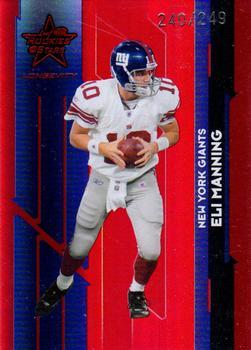 2006 Leaf Rookies & Stars Longevity - Ruby #69 Eli Manning Front