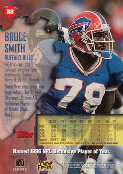 1997 Stadium Club #22 Bruce Smith Back