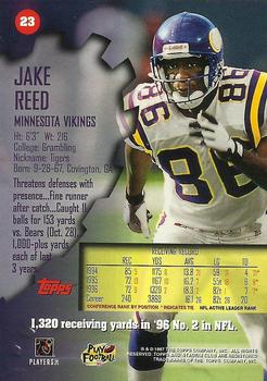 1997 Stadium Club #23 Jake Reed Back