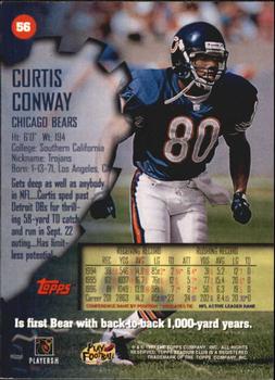 1997 Stadium Club #56 Curtis Conway Back