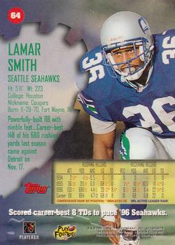 1997 Stadium Club #64 Lamar Smith Back