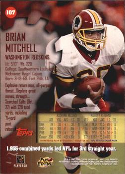 1997 Stadium Club #107 Brian Mitchell Back