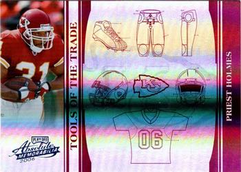 2006 Playoff Absolute Memorabilia - Tools of the Trade Red Spectrum #TOT-108 Priest Holmes Front
