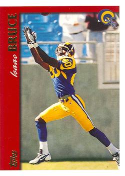 1997 Topps #25 Isaac Bruce Front