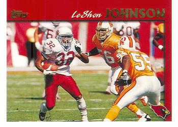 1997 Topps #103 LeShon Johnson Front