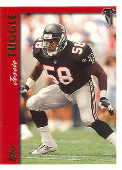 1997 Topps #127 Jessie Tuggle Front