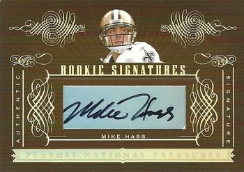 2006 Playoff National Treasures - Gold #174 Mike Hass Front