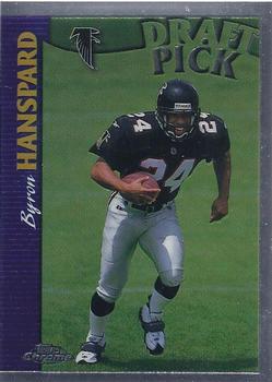 1997 Topps Chrome #154 Byron Hanspard Front