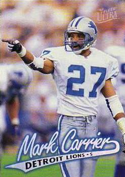 1997 Ultra #297 Mark Carrier Front