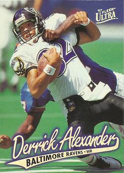 1997 Ultra #35 Derrick Alexander Front