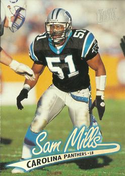 1997 Ultra #121 Sam Mills Front