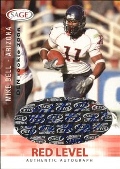 2006 SAGE - Autographs Red #A5 Mike Bell Front