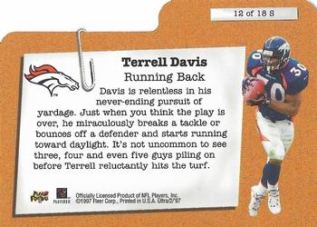 1997 Ultra - Specialists #12 S Terrell Davis Back