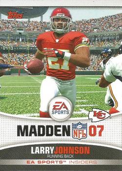 2006 Topps - EA Sports Madden #2 Larry Johnson Front