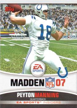 2006 Topps - EA Sports Madden #9 Peyton Manning Front