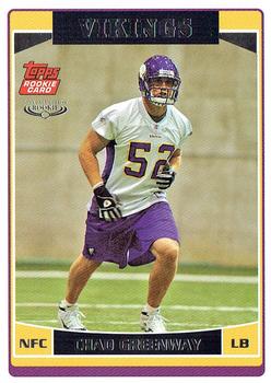 2006 Topps - Special Edition Rookies #357 Chad Greenway Front