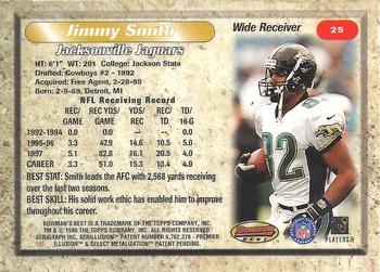 1998 Bowman's Best #25 Jimmy Smith Back