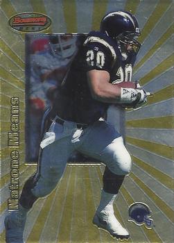 1998 Bowman's Best #85 Natrone Means Front
