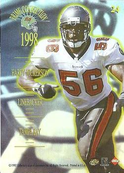 1998 Collector's Edge Advantage - Prime Connection #24 Hardy Nickerson / Warrick Dunn Front