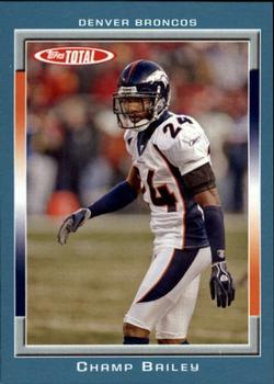 2006 Topps Total - Blue #372 Champ Bailey Front