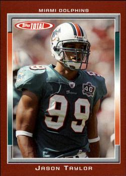 2006 Topps Total - Red #16 Jason Taylor Front