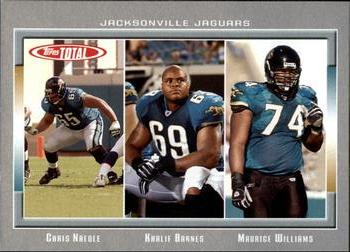 2006 Topps Total - Silver #66 Maurice Wiliams / Khalif Barnes / Chris Naeole Front