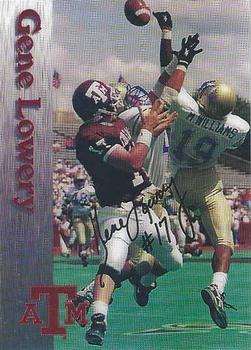 1995 Ultra Graphics Texas A&M Seniors #NNO Gene Lowery Front