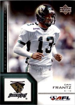 2006 Upper Deck AFL #172 Dan Frantz Front