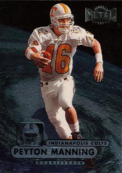 1998 Metal Universe #189 Peyton Manning Front