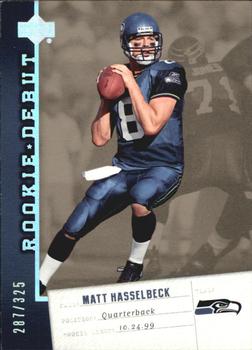 2006 Upper Deck Rookie Debut - Holofoil #85 Matt Hasselbeck Front