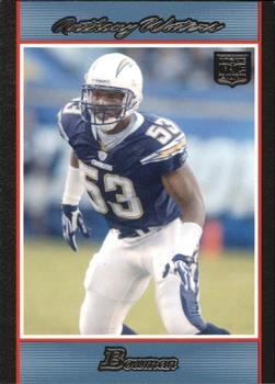 2007 Bowman - Blue #249 Anthony Waters Front